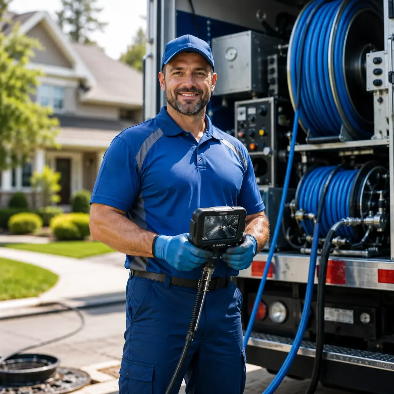 Local outdoor drain cleaning specialists in Robertsdale, AL